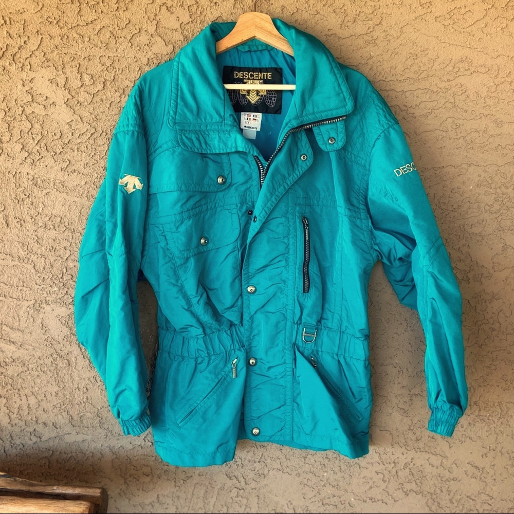 DESCENTE Snowboarding Ski Jacket (TEAL)